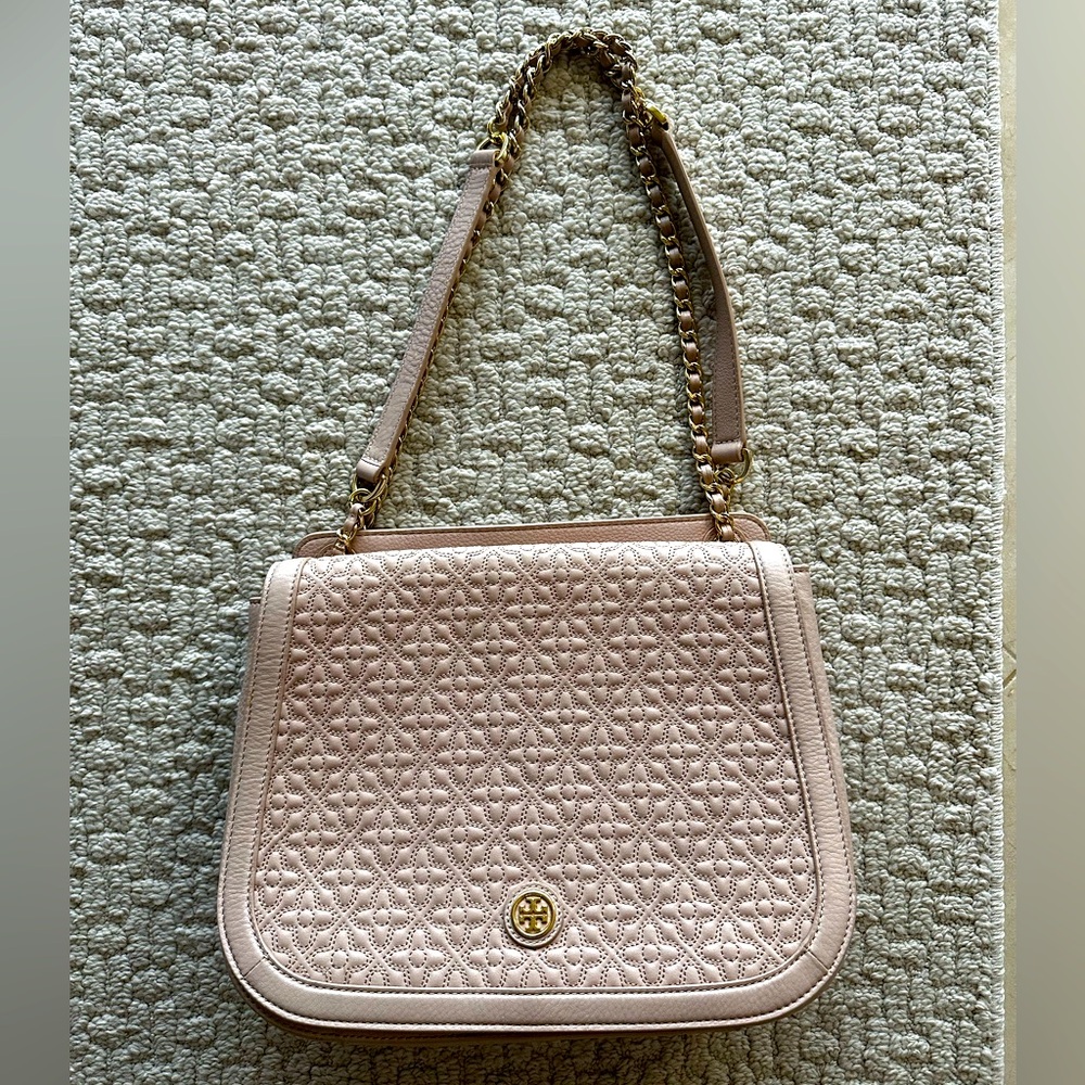 Tory Burch Shoulder Bag in Dusk Pink
